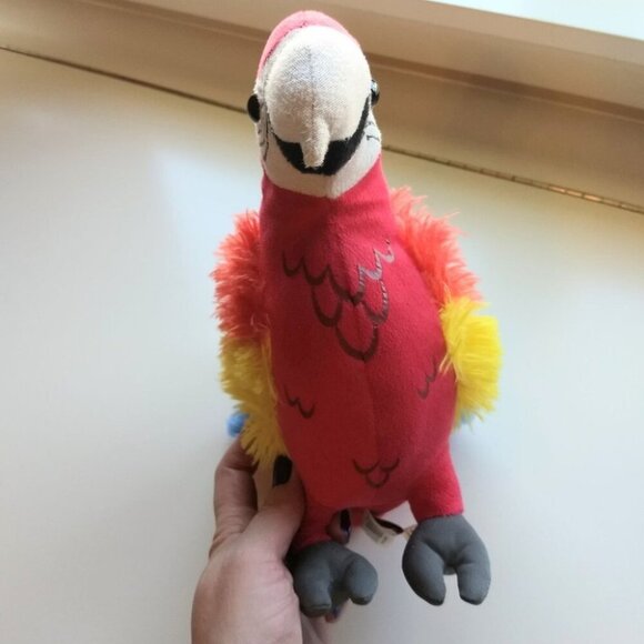 Scarlet Red Macaw by Adventure Planet - Plush Stuffed Animal - Picture 3 of 11